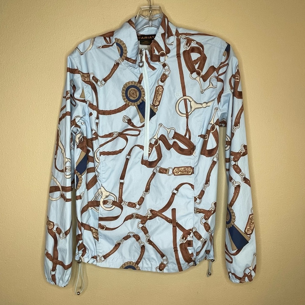 Ariat Quarter Zip Rain Jacket. Small - image 1